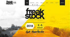 Desktop Screenshot of freakstock.de